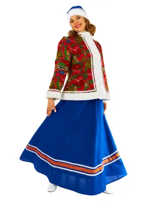 Карнавальный костюм взрослый Масленица утепленная купить в магазине  Хлопушка по выгодной цене