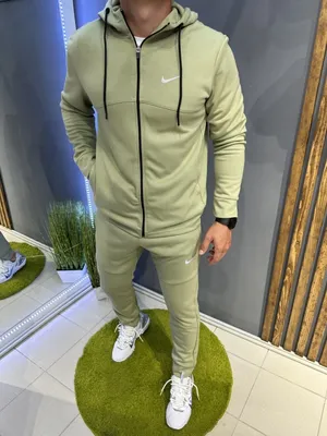 Модный мужской спортивный костюм Nike оливкового оттенка К-734 купить в  интернет магазине Fashion-ua в Украине
