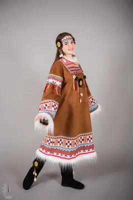 Хореографический костюм народов севера Камчадальская Кухлянка