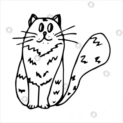 Картинка кошка черно белое фото животное
