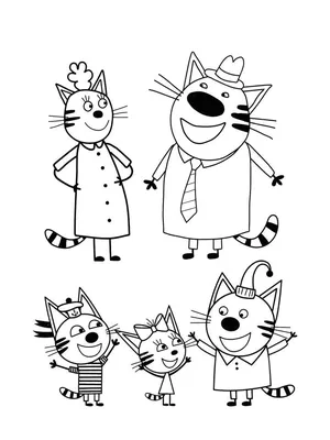 рисунок милый кот раскраски наброски эскиз вектор PNG , рисунок кошки,  рисунок крыла, рисунок кольца PNG картинки и пнг рисунок для бесплатной  загрузки