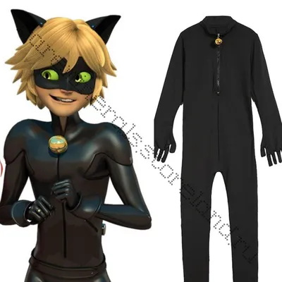 Кукла Кот Нуар Cat Noir \"Леди Баг и Кот Нуар\"