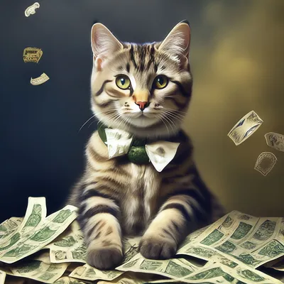 Животные, #Коты, #Прикол, #Деньги, #аватары, #картинки, #фото, #авы,  https://avatarko.ru/kartinka/18144 | Толстый кот, Милые котики, Любители  кошек
