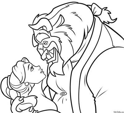Книга: «Красавица и Чудовище» Любимые мультфильмы Disney читать онлайн  бесплатно | СказкиВсем