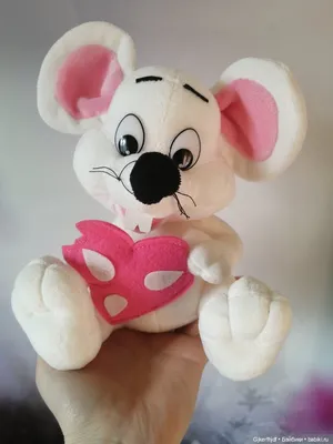Винтажная кукла и игрушка детства - Мышь белая, очень красивая. купить в  Шопике | Белгород - 857443