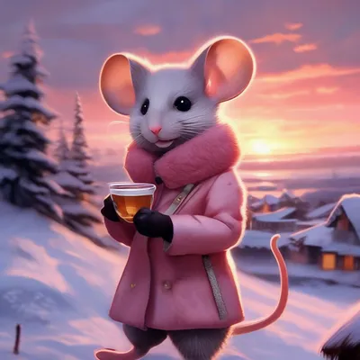 Мышка-Нарушка!!! красивая грациозная …» — создано в Шедевруме