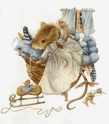 Красивая мышка , написанная маслом ,…» — создано в Шедевруме