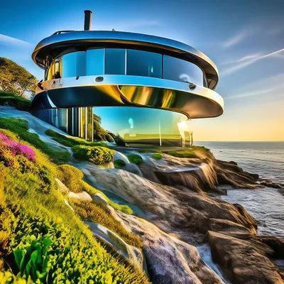 Красивые дома у моря - 72 фото