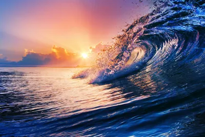 Красивые волны (58 фото) - 58 фото