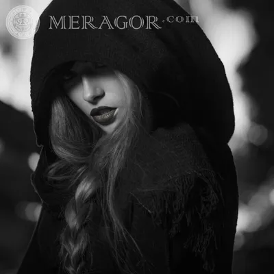 MERAGOR | Черно белые красивые авы для девушек