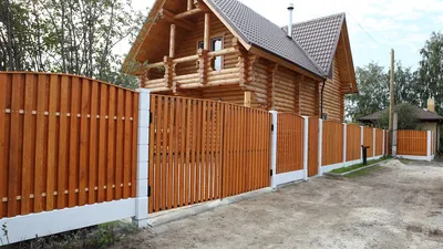 Деревянный забор в Челябинске, Миассе и области под ключ