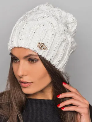 Коллаж красивые зимние вязаные шапки…» — создано в Шедевруме