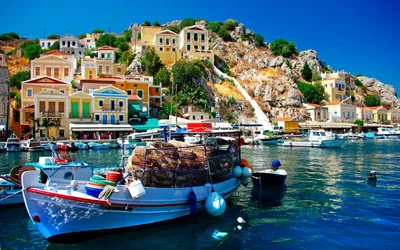 Греция Санторини самые красивые виды» — создано в Шедевруме