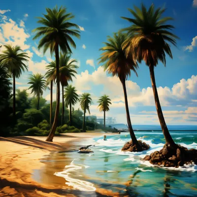 Лето ,море, солнце, песок и …» — создано в Шедевруме