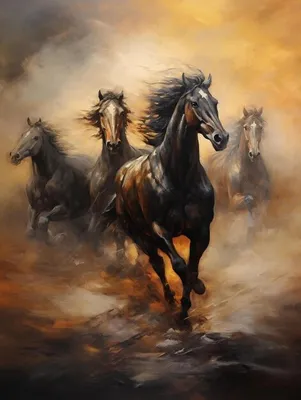 Красивые лошади идут в природу в заходящем солнце Стоковое Изображение -  изображение насчитывающей выгон, горизонтально: 84836667