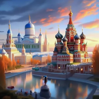 Россия самые красивые места» — создано в Шедевруме