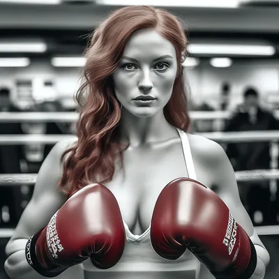 Красивый бокс женщины стоковое изображение. изображение насчитывающей пунш  - 33649863