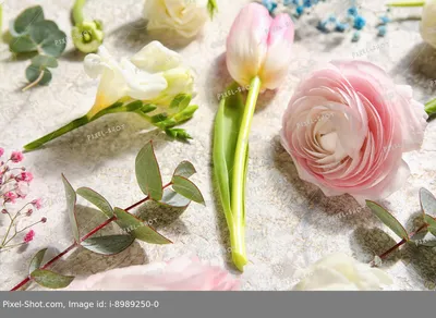 Красивый букет весенних цветов - 77 фото