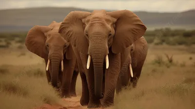Три слона, эстетично, красиво, …» — создано в Шедевруме