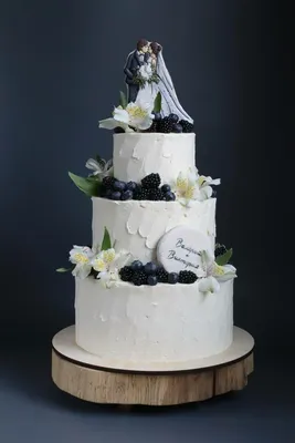 Красивые свадебные торты (64 фото)