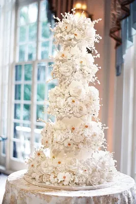 Красивые свадебные торты - взгляд не отвести
