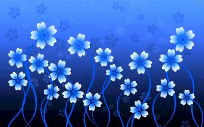 Сине фиолетовые цветы (50 фото) - 50 фото