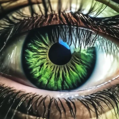 Красивые темно-зеленые глаза большие…» — создано в Шедевруме