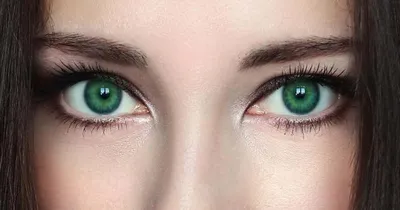 Зеленые глаза рисунок - 58 фото