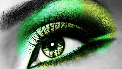 Красивые Зеленые Глаза На Белом Фоне. Векторная Иллюстрация Клипарты, SVG,  векторы, и Набор Иллюстраций Без Оплаты Отчислений. Image 64184420