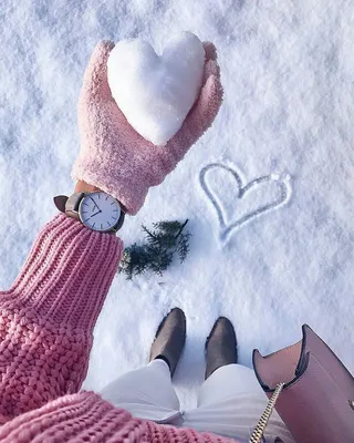 Красивые картинки зима любовь фотографии