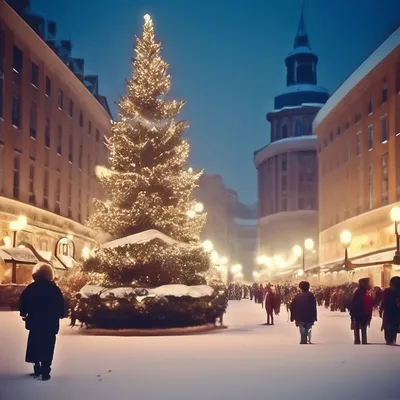зима #фонарь #вечер #красиво #снег | Фонарь, Зимние картинки,  Рождественские фонари