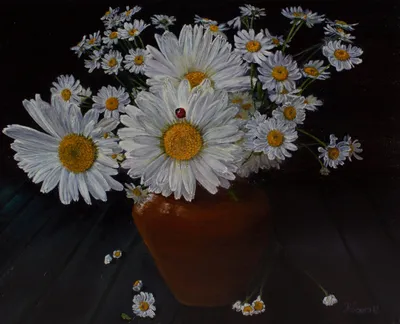Красивые картины маслом цветы | Интернет-магазин картин ArtWorld.ru