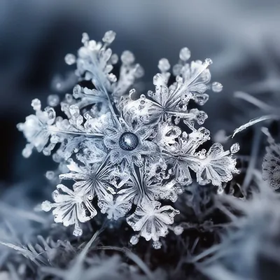 Большие и красивые снежинки» — создано в Шедевруме