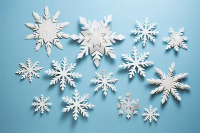 Вырезаем легко и просто красивые снежинки | Блокнот NataliyaK | Дзен