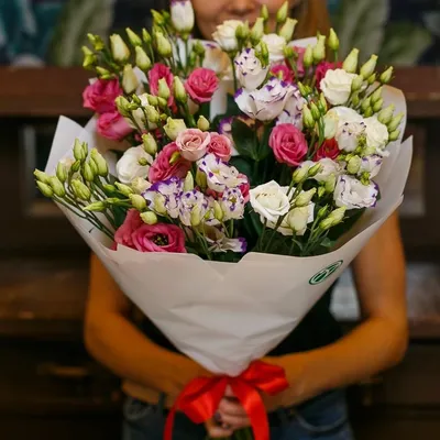 Корзина цветов \"8 марта\" купить с доставкой по Томску: цена, фото, отзывы.