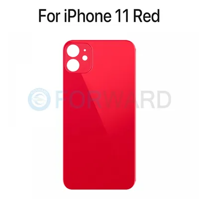 Задняя крышка Apple iPhone 11 (Normal) Small hole красная купить в Украине  | Магазин товаров для восстановления дисплеев смартфонов FORWARD в Украине