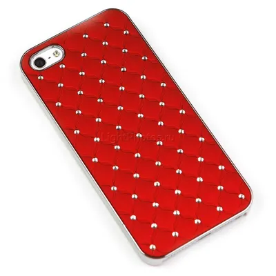 Накладка силиконовая плетёная на Apple iPhone X/XS красная купить оптом