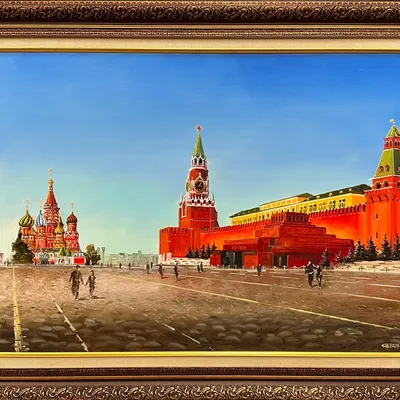 Рисунок Москва-это красная площадь. Москва- это башни кремля. Москва- это  сердце России, которое любит тебя!
