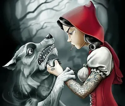 Волк, Красная Шапочка и коварство. | Шпаргалка по миру | Дзен