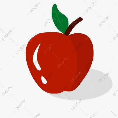 красное яблоко - онлайн-пазл