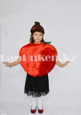 Карнавальный костюм детский овощи и фрукты красное яблоко, помидор, гранат:  продажа, цена в Алматы. Детские карнавальные костюмы от \"LanDuken.kz\" -  68361377