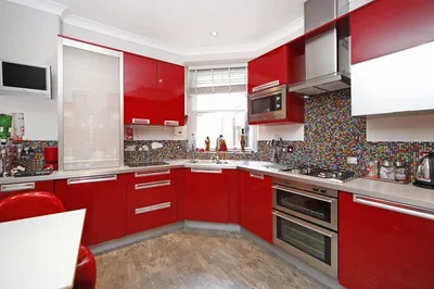 Черно-красные кухни: дизайн, фото, сочетание цветов