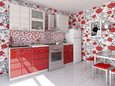 Красные кухни в дизайне - Фото 60 лучших идей - zakaz-kuhni-minsk.by