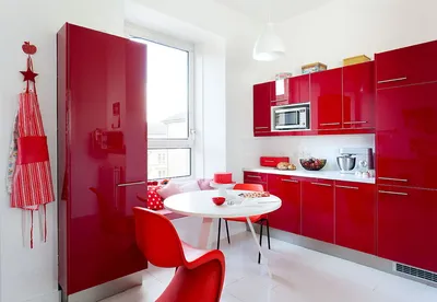 Кухня угловая, Модерн AGT глянец красный/матовый серый купить в Москве