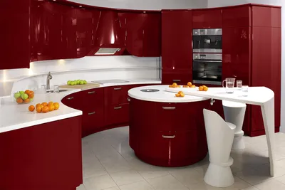 Красная кухня: все за и против — Roomble.com