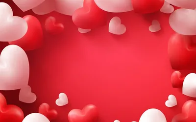 Фольгированные шары \"Красные сердечки\" | купить в Подарки.ру