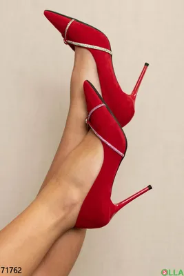 Красные туфли-лодочки ''Kate'' | Emporium