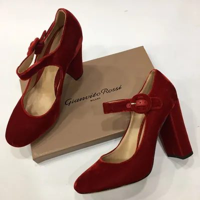 Красные туфли на каблуке для девочек NVN418-4, купить за 2600 рублей в  интернет-магазине Киндеренок