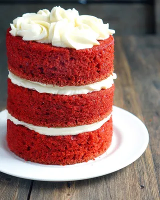 Торт «Красный бархат» от Andy Chef рецепт – Авторская кухня: Выпечка и  десерты. «Еда»
