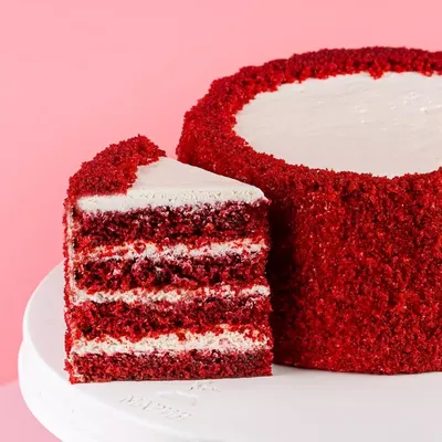 Торт красный бархат в интернет кондитерской TORTIKA.NET по выгодной цене,  отзывы, фотографии